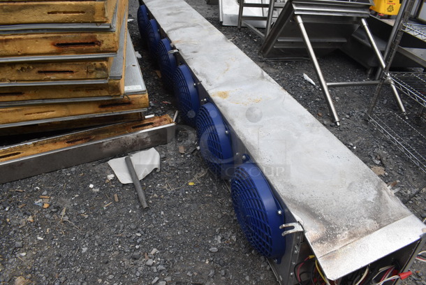 15'x17'x8' Harford Walk In Freezer w/ Floor and Heatcraft LET240CK 208-230 Volts, 1 Phase Evaporator Fan and Heatcraft B3T040H2C Metal Commercial Condenser 200-220 Volts. Picture of the Unit Before Removal Is Included In the Listing. - Image 8 of 12