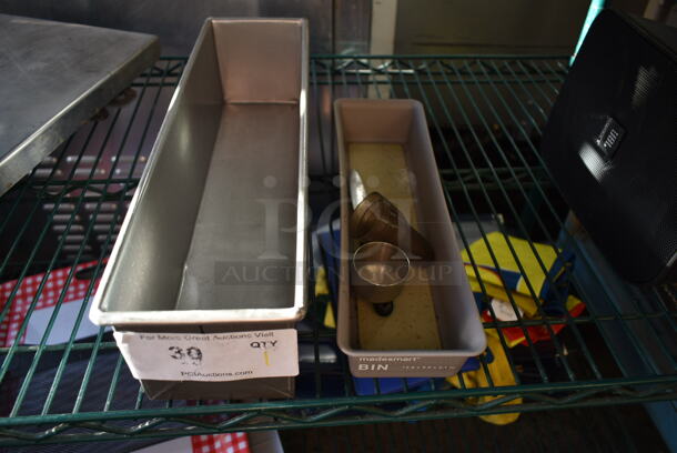 ALL ONE MONEY! Lot of Metal Baking Loaf Pan, Poly Bin and Contents - Image 4 of 4