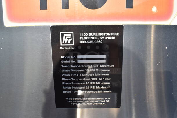 Douglas SD-20-IREL Stainless Steel Commercial Natural Gas Powered Pot and Pan Washer. 480 Volts, 3 Phase. 50x36x71 - Image 4 of 6