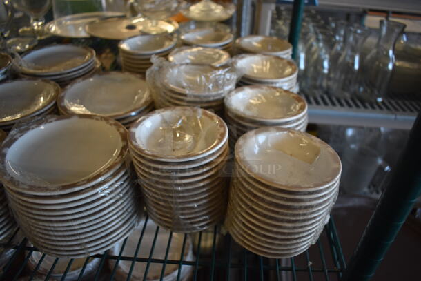 ALL ONE MONEY! Tier Lot of Various Items Including Ceramic Plates and Saucers - Image 6 of 8