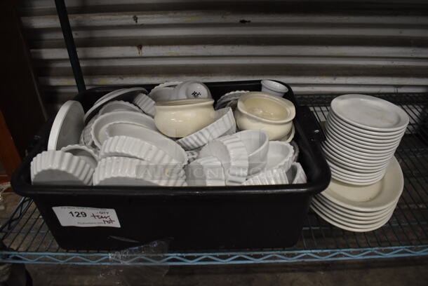 ALL ONE MONEY! Tier Lot of Ceramic Dishes - Image 1 of 4