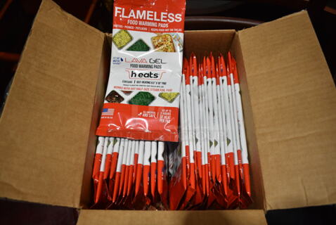 BRAND NEW SCRATCH AND DENT! 30 Lava Gel Food Warming Pads
