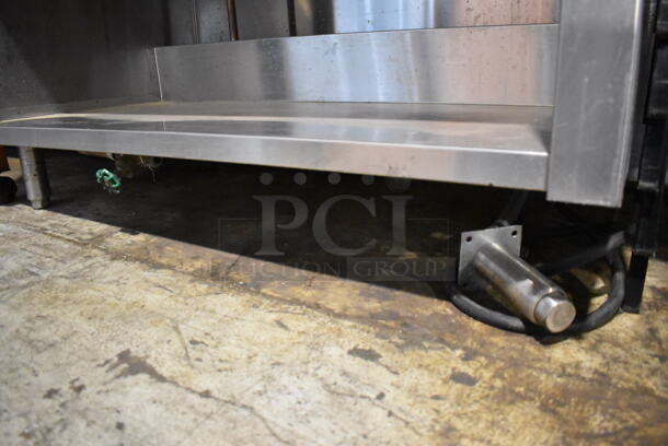 APW Wyott Stainless Steel Commercial 3 Bay Steam Table w/ Sneeze Guard and Under Shelf. 208/240 Volts, 1 Phase. 48x30x50 - Image 8 of 10