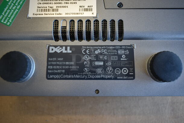Dell 3400MP DLP Front Projector in Bag. 100-240 Volts, 1 Phase.  - Image 7 of 8