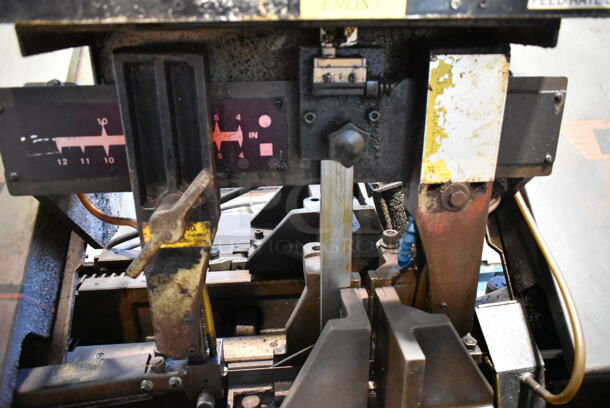 Phoenix PA10 Metal Commercial Floor Style Auto Feed Horizontal Bandsaw. 230/460 Volts, 3 Phase.  - Image 10 of 12