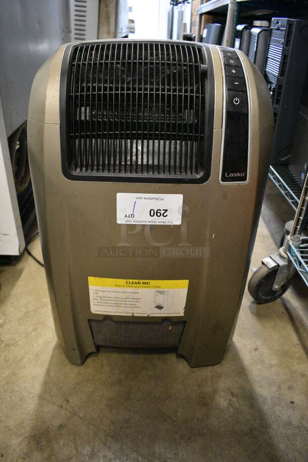 Model 5842 Metal Floor Style Movable Air Heater. 16x8x24