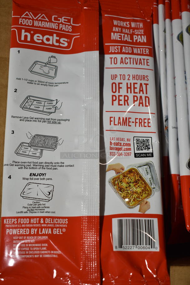 BRAND NEW SCRATCH AND DENT! 30 Lava Gel Food Warming Pads - Image 5 of 7