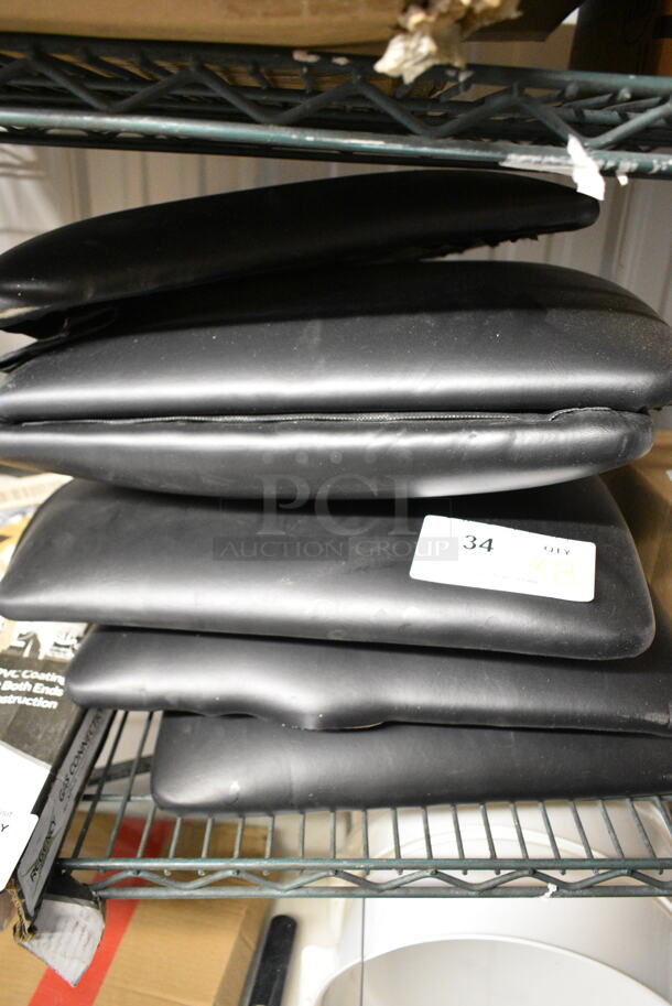 8 BRAND NEW SCRATCH AND DENT! Lancaster Table & Seating Seat Cushions; 6 Black, 1 Blue and 1 Gray. 8 Times Your Bid! - Image 6 of 7