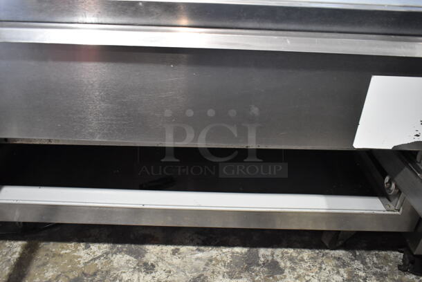 2016 Traulsen TE060HT-ZLB01 Stainless Steel Commercial 2 Drawer Chef Base on Commercial Casters. 115 Volts, 1 Phase. Tested and Powers On But Does Not Get Cold - Image 5 of 7