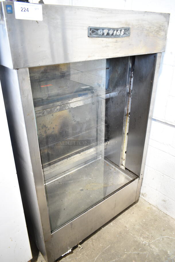 Attias Stainless Steel Commercial Rotisserie Oven. - Item #1115769