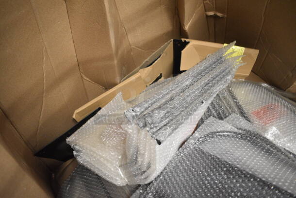 PALLET LOT of 50 BRAND NEW Items Including 427TBCLRD325 Lancaster Table & Seating Excalibur 3" Standard Height Outdoor Table Base Column, 10 164BMCABLKBK Stool Back. 50 Times Your Bid! - Image 4 of 9