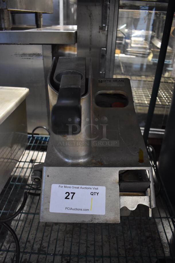 Dito Dean TR22 Metal Commercial Countertop Food Processor. 10x20x18. Tested and Does Not Power On - Image 3 of 8