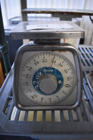 Taylor Metal Countertop Food Portioning Scale. 7x7x9