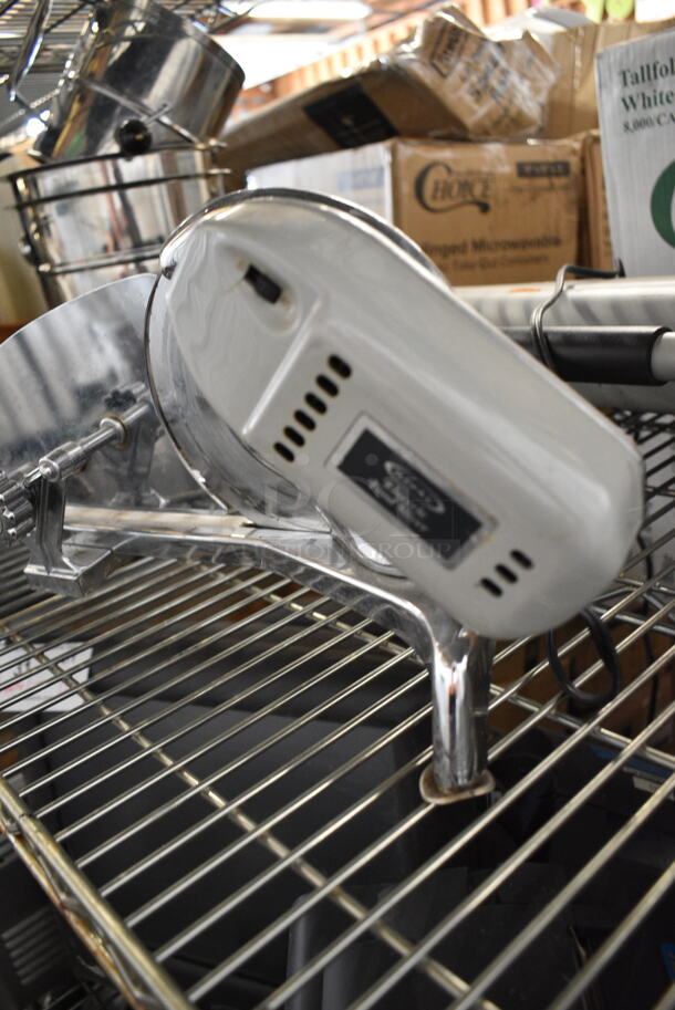 Rival Metal Countertop Meat Slicer. Tested and Working! - Image 4 of 6