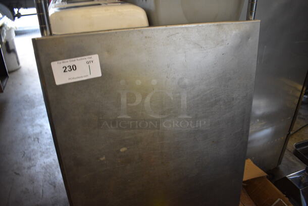 Stainless Steel Tabletop. 50x24x1.5 - Image 2 of 3