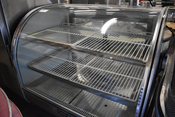 2017 Leader CVK48 S/C Stainless Steel Commercial Floor Style Deli Display Case Merchandiser. 115 Volts, 1 Phase. 48x35x51. Tested and Working! - Image 3 of 6