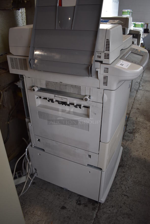 HP LaserJet Floor Style Printer Copier Scanner. 100-127 Volts, 1 Phase. 31x29x48 - Image 2 of 12