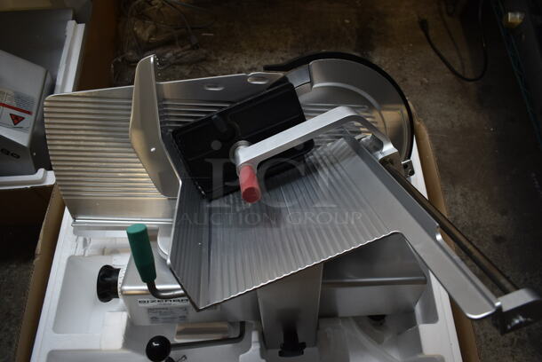 2019 Bizerba GSP H Stainless Steel Commercial Countertop Meat Slicer. 120 Volts, 1 Phase. Tested and Working! - Image 2 of 5
