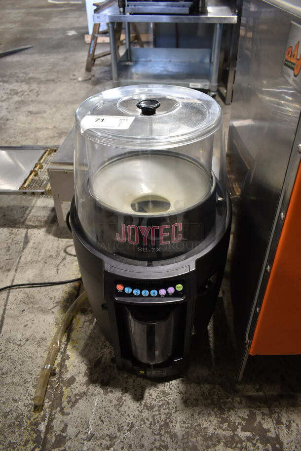 Joytec SB-7X Metal Commercial Countertop Ice Shaver Blender. 120 Volts, 1 Phase. Tested and Working! - Image 1 of 7