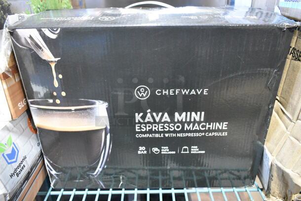 7 IN ORIGINAL BOX! Items Including Pyle PTA42BT Wireless Karaoke Bluetooth Stereo Receiver - 4 Channel Power Amplifier, PTA42BT Audio Amplifier, Pyle PDA69BU Digital Karaoke Amplifier, Keurig K-2500 Coffee Machine, Chefwave Kava Mini Espresso Machine, SereneLife SLGLF130 Smart Indoor Garden. 7 Times Your Bid!  - Image 8 of 10