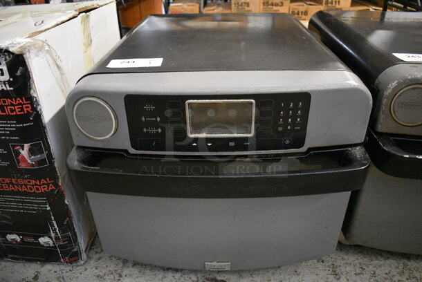 2013 Turbochef Model Encore 2 Metal Commercial Countertop Electric Powered Rapid Cook Oven. 208/240 Volts, 1 Phase. 21x28.5x18.5