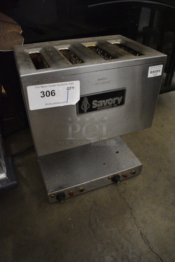 Savory Stainless Steel Commercial Countertop Vertical Contact Toaster. 115 Volts, 1 Phase. 12.5x10x16 - Image 3 of 7