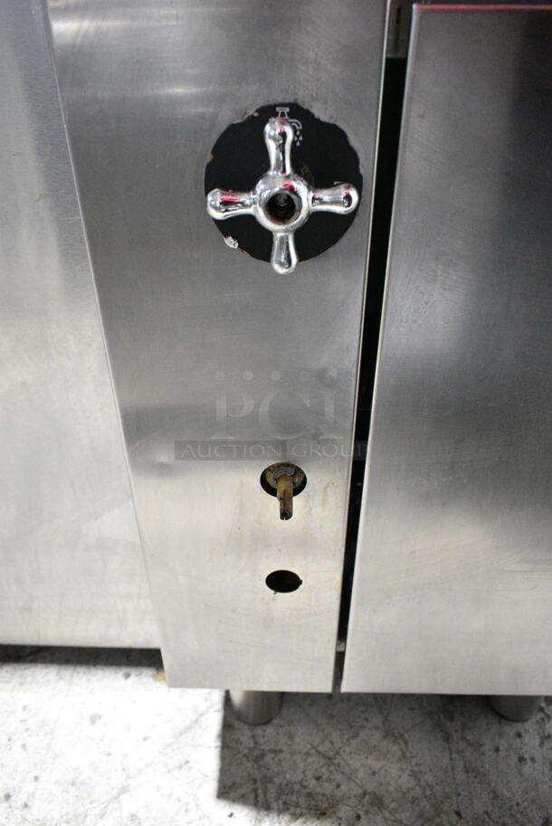 Stainless Steel Commercial Floor Style Natural Gas Powered Pasta Cooker. - Image 4 of 8