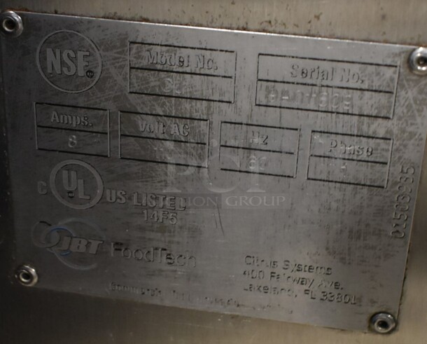 Fresh N Squeeze Stainless Steel Commercial Countertop Citrus Juicer. 110 Volts, 1 Phase. Tested and Does Not Power On
 - Image 5 of 5