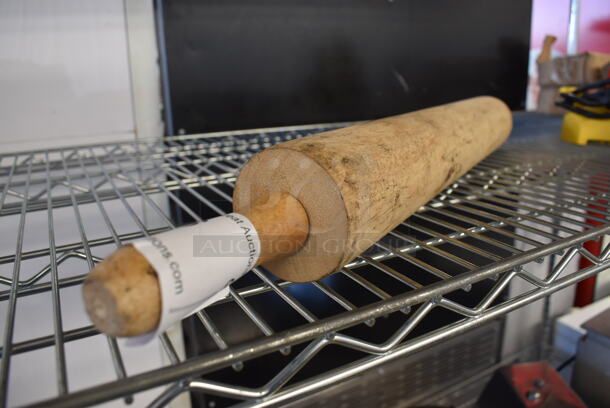 Wooden Rolling Pin. 25.5" - Image 2 of 2
