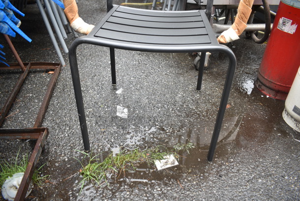 25 BRAND NEW! BFM Seating Vista Outdoor / Indoor Stackable Chair w/ Arm Rests. 25 Times Your Bid! - Image 4 of 4