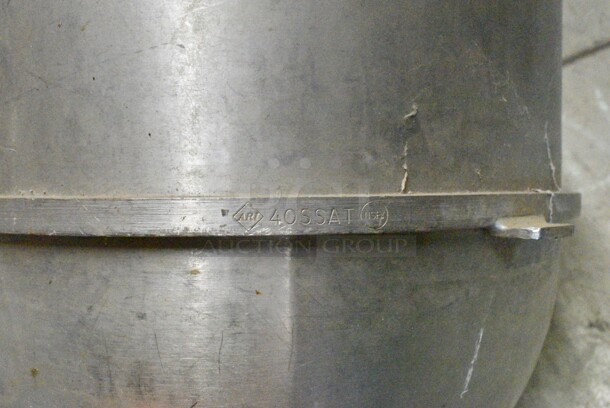 3 Metal Mixing Bowls Including Hobart VMLH30 30 Quart, 40SSAT, Hobart VML80 80 Quart. 3 Times Your Bid!  - Image 8 of 12