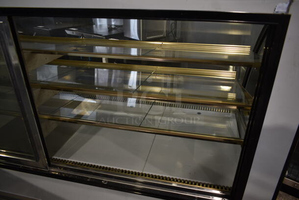 2017 Leader EMCB77D Metal Commercial Floor Style Deli Display Case Merchandiser. 115 Volts, 1 Phase. Tested and Powers On But Does Not Get Cold - Image 4 of 6