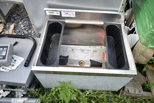 BRAND NEW SCRATCH AND DENT! Regency 600IB1824 18" x 24" Underbar Ice Bin - 77 lb. - Image 2 of 5