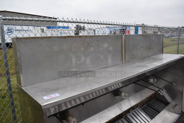 9' CaptiveAire Stainless Steel Commercial Grease Hood w/ Filters and Make Up Air Vent. 108x25x48 - Image 3 of 7