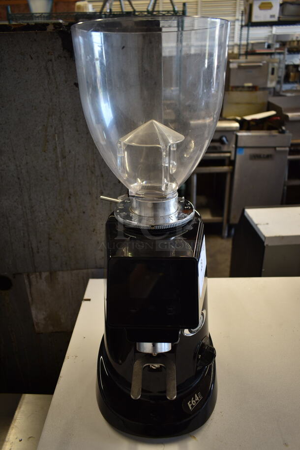 2018 Fiorenzato F 64 E V2 Metal Commercial Countertop Espresso Bean Grinder. No Lid. 110-120 Volts, 1 Phase. Tested and Working! - Image 1 of 9