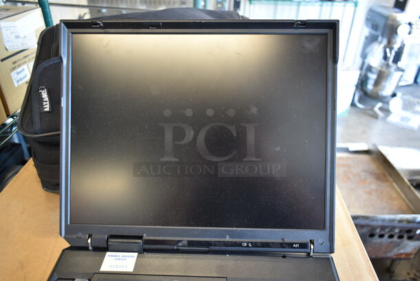 Hitachi CP-X430W LCD Projector and IBM Laptop in Bag. 100-120/200-240 Volts, 1 Phase.  - Image 10 of 11