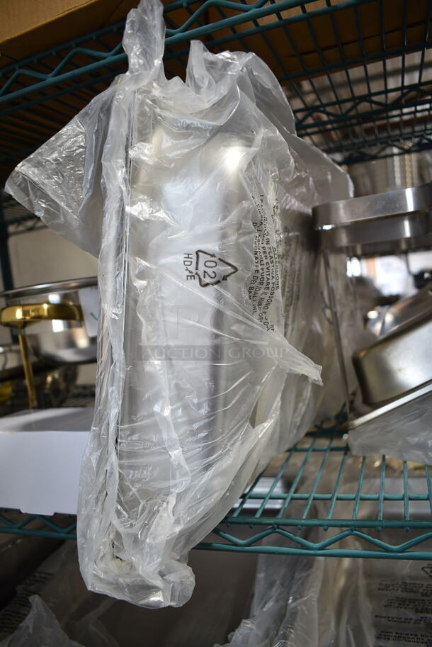 3 BRAND NEW! Various Chafing Dishes. Includes 23x13x8, 13x24x9. 3 Times Your Bid!  - Image 4 of 6