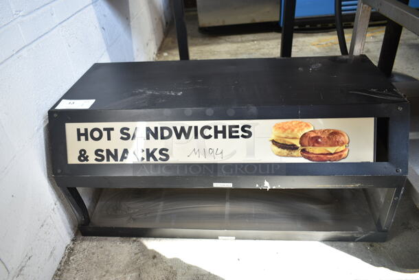 Metal Countertop Warming Display. Tested and Working! - Image 1 of 2