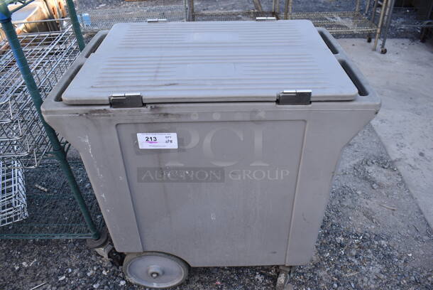 Gray Poly Bin on Commercial Casters. 34x23x36 - Image 1 of 4