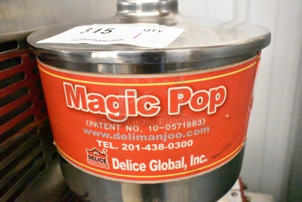 Magic Pop DMP-1 Metal Commercial Rice Cake Machine. 115 Volts, 1 Phase. Tested and Working!  - Image 3 of 5