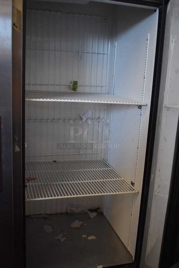2016 True T-49F ENERGY STAR Stainless Steel Commercial 2 Door Reach In Freezer w/ Poly Coated Racks on Commercial Casters. 115 Volts, 1 Phase. Tested and Working! - Image 5 of 7