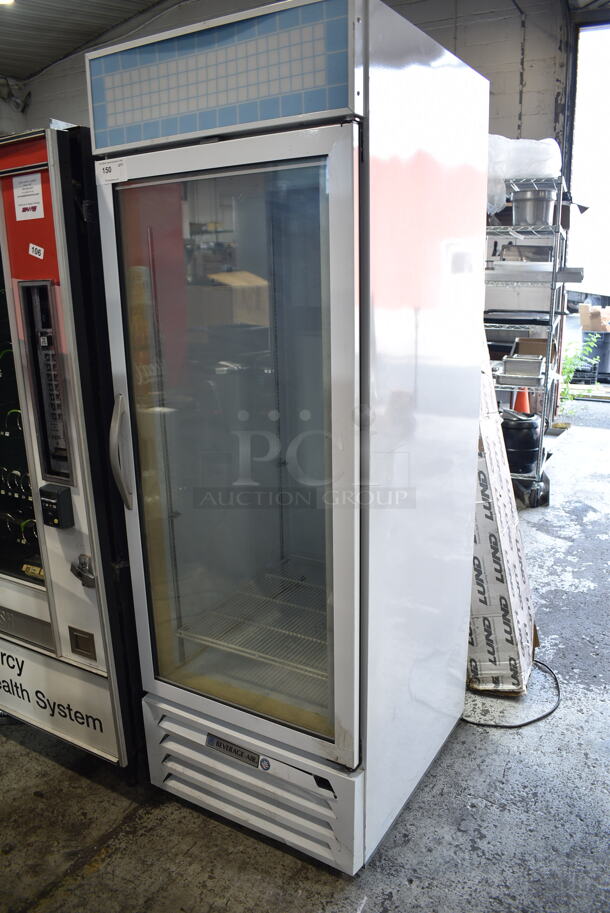 Beverage Air MMF23-1-W Metal Commercial Single Door Reach In Freezer w/ Poly Coated Racks. 115 Volts, 1 Phase. Tested and Working! - Image 2 of 4