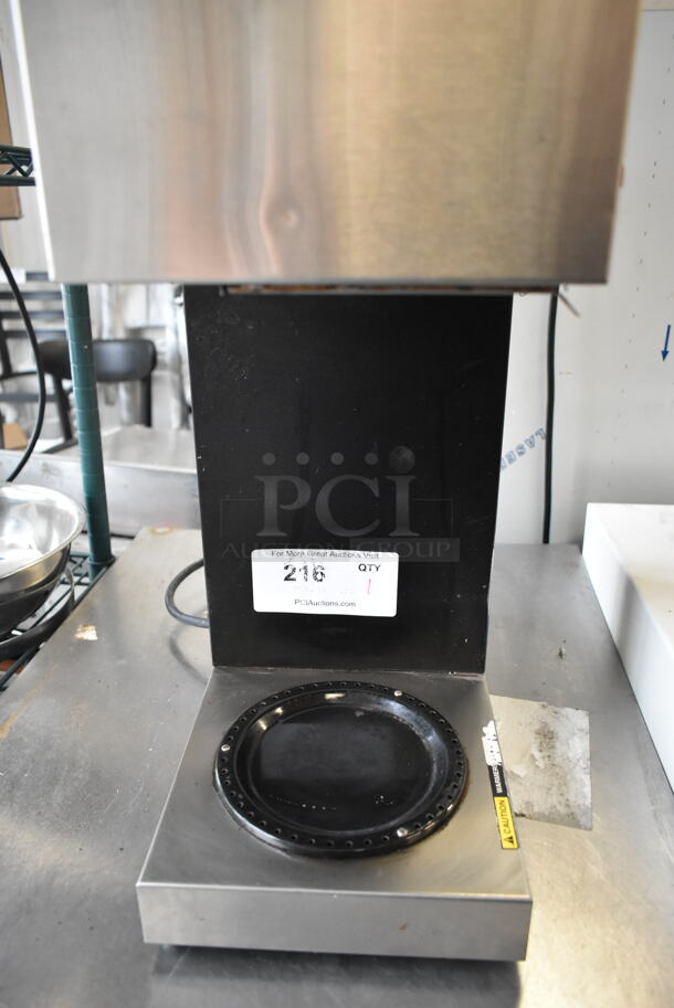 Bunn VPR Stainless Steel Commercial Countertop 2 Burner Coffee Machine. 120 Volts, 1 Phase.  - Image 3 of 6