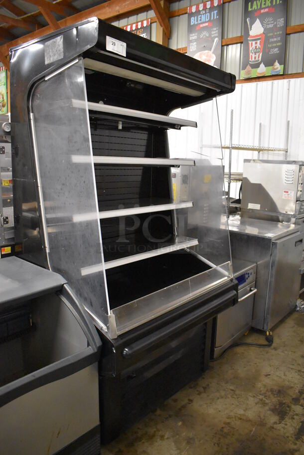 Hussmann GSVM-4072 Metal Commercial Open Grab N Go Merchandiser. 115 Volts, 1 Phase. 41x31x73. Tested and Powers On But Does Not Get Cold - Image 3 of 10