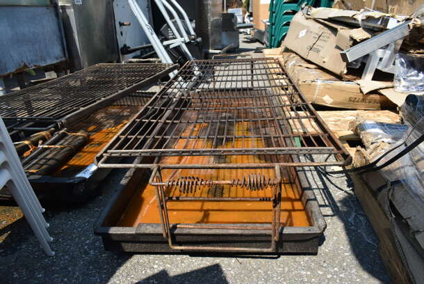 2 Metal Catering Grill Grate. 59x23x6, 67x23x6. 2 Times Your Bid! - Image 6 of 6