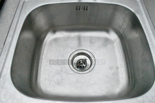 QualServ WMSC24MS Stainless Steel Commercial Portable Sink on Commercial Casters. Bay 16x14x7 - Image 5 of 12
