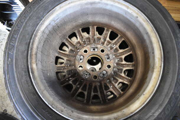 4 Tires on Rims Including Sumitomo HTR A/S P01 205/60R15 91H. 24x9x24. 4 Times Your Bid! - Image 12 of 12