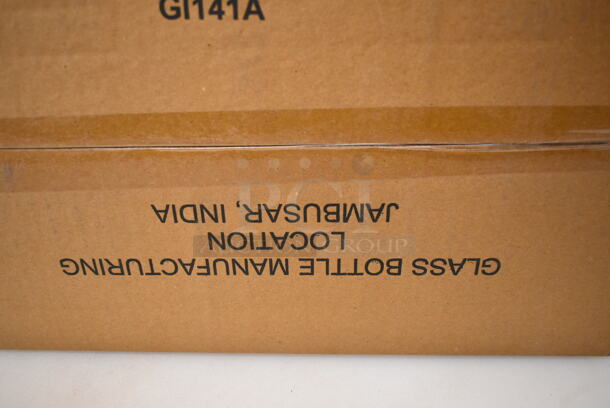 Box of 24 BRAND NEW IN BOX! Econo 8 oz Glass Jars. - Image 6 of 7