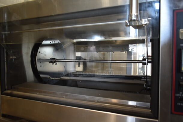 Cookline Southwood YSD-268G Commercial Stainless Steel Natural Gas Countertop Chicken Rotisserie Oven. 32,341 BTU. - Image 6 of 7