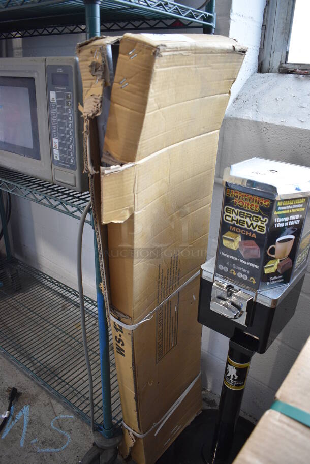 IN ORIGINAL BOX! 48" WS-12-48 Stainless Steel Shelf. Stock Picture Used As Gallery. - Image 4 of 5